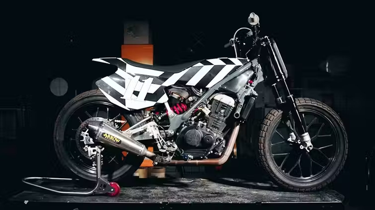 Royal Enfield Sherpa FT Mk2: versión flat track para el A2