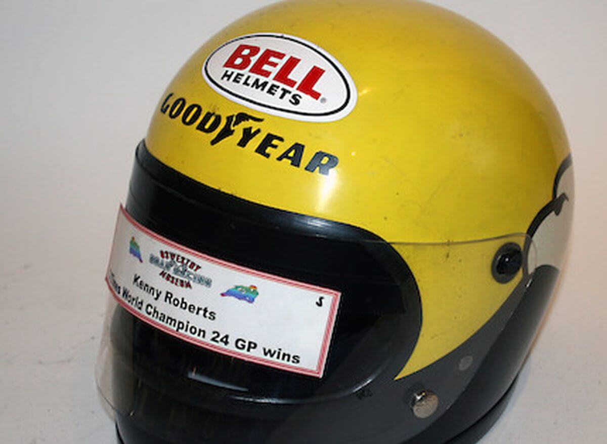 Subasta de cascos de campeones: compra un trozo de historia