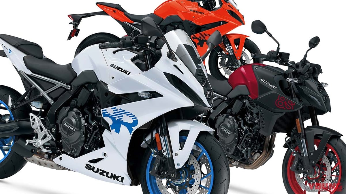Nuevas Suzuki GSX-8S y GSX-8R 2026: más colorido 