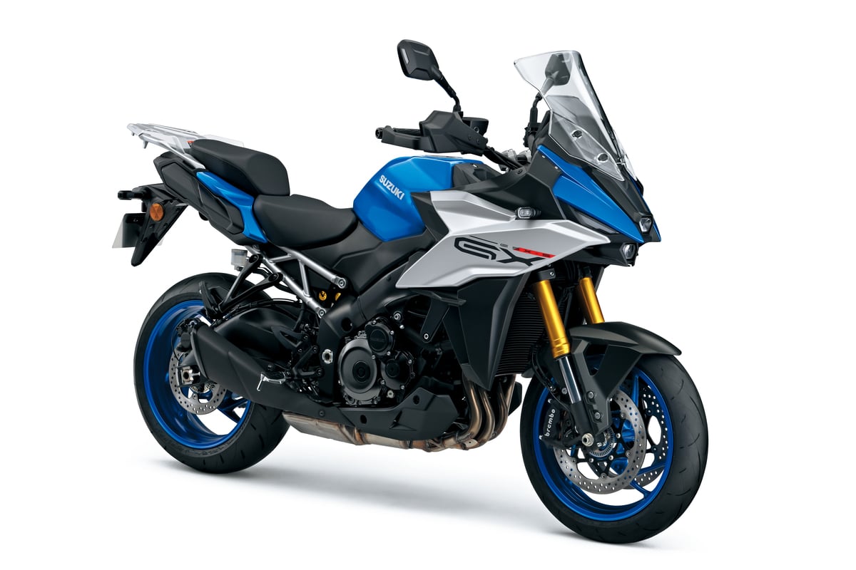 Suzuki GSX-S1000GX 2025: nuevos colores y maletas gratis