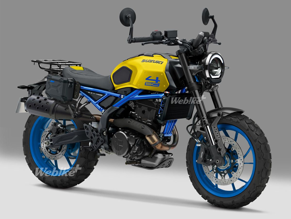 Suzuki Scrambler 400: Â¿la rival de la Honda CL500?