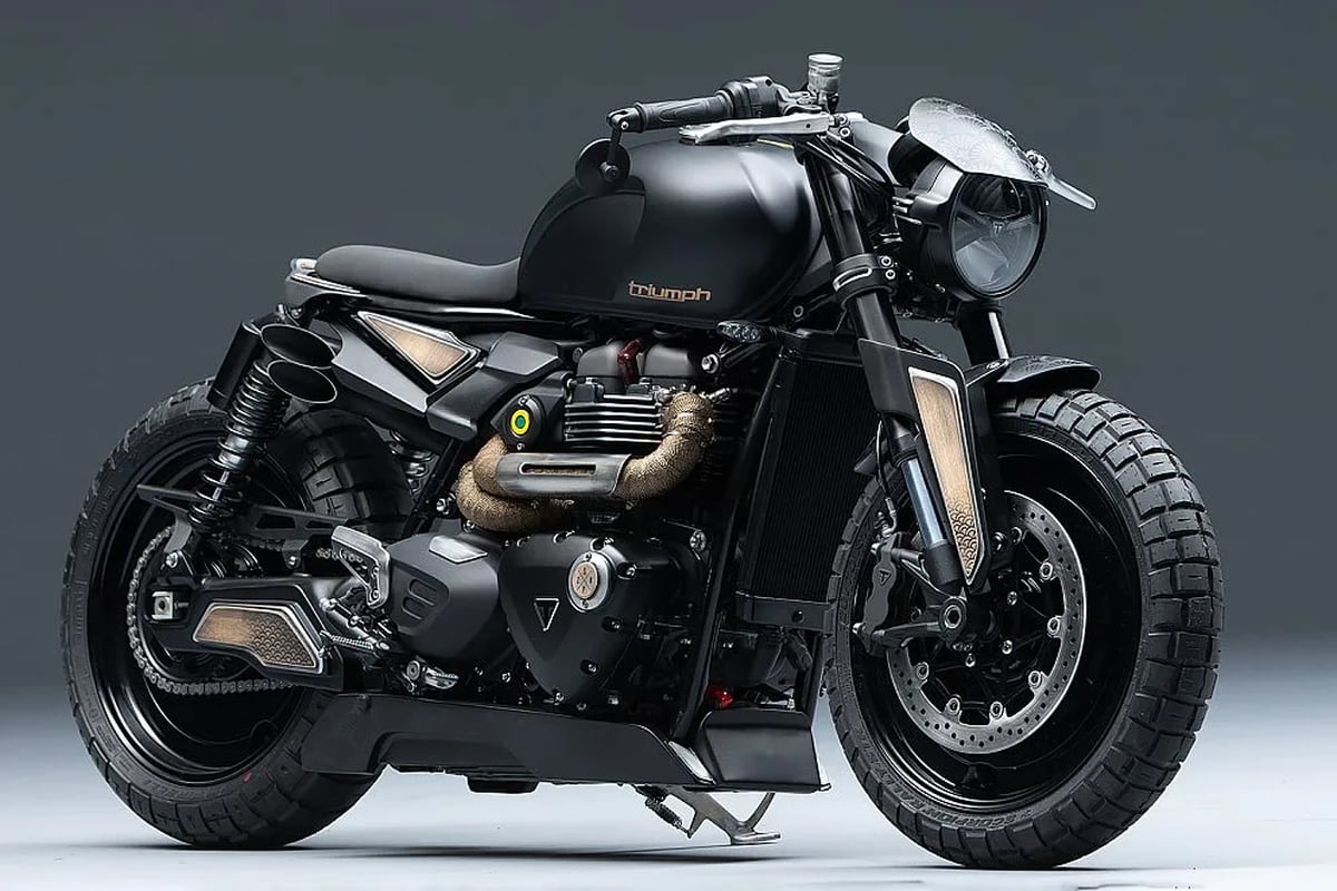 Moto de ensueÃ±o: Triumph Speed Twin 1200 by Shibuya Garage