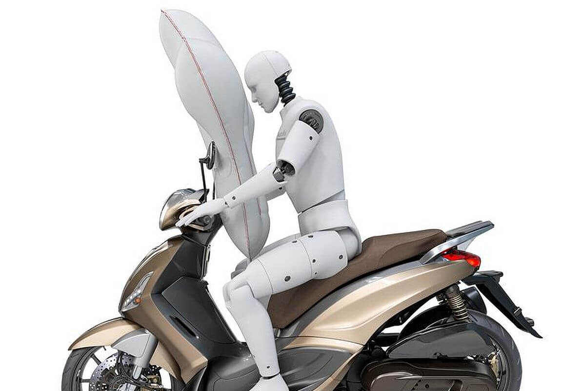 En 2025 llegará el airbag para scooter y moto