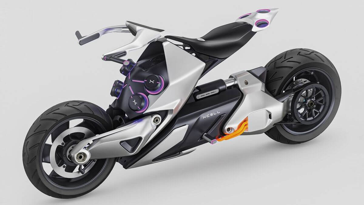 X-Idea XCell: futura moto de hidrógeno china