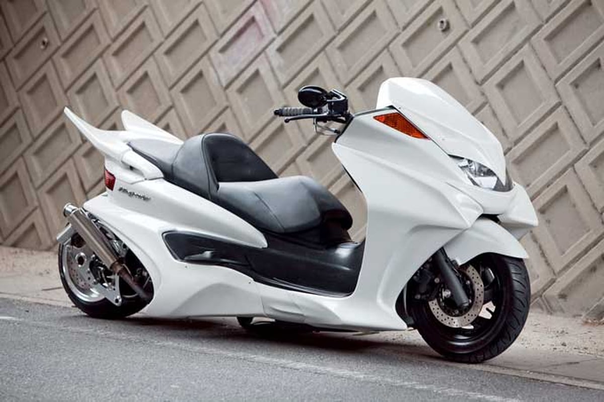 Moto de ensueÃ±o: Yamaha Majesty Second House... Â¡despegue inmediato!