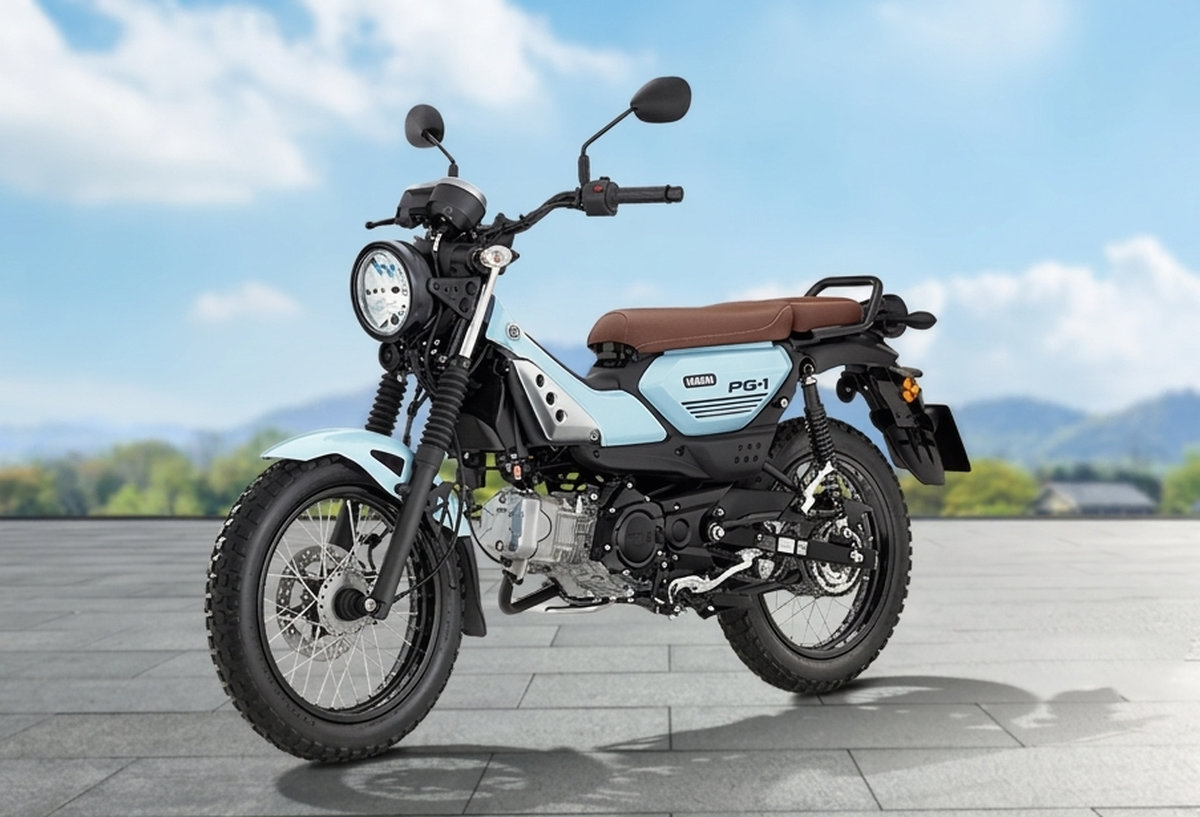 Yamaha PG-1: el scooter scrambler sin carnet que puede llegar a Europa