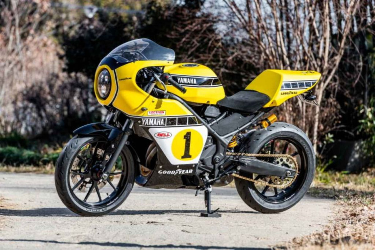 Moto de ensueño: Yamaha YZF-R25 Kenny Roberts réplica