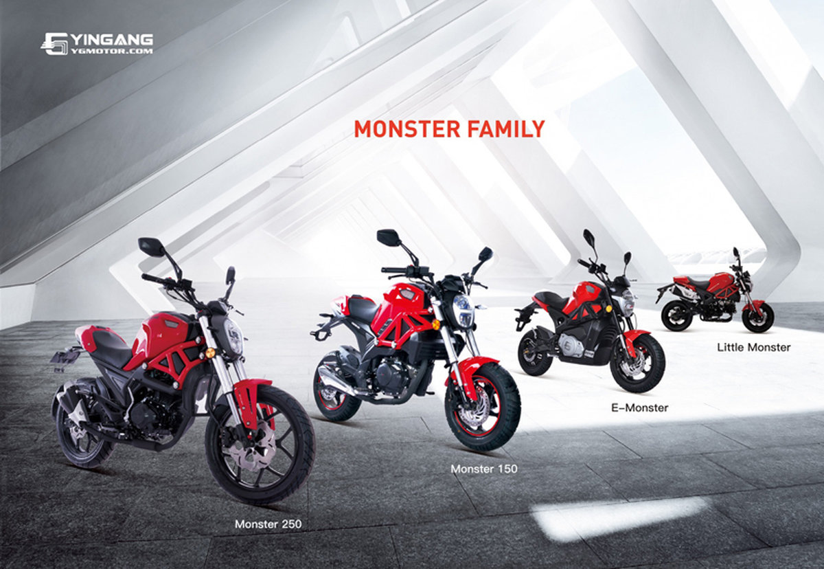 Las Monster chinas que no son Ducati: Â¡hay hasta una elÃ©ctrica!