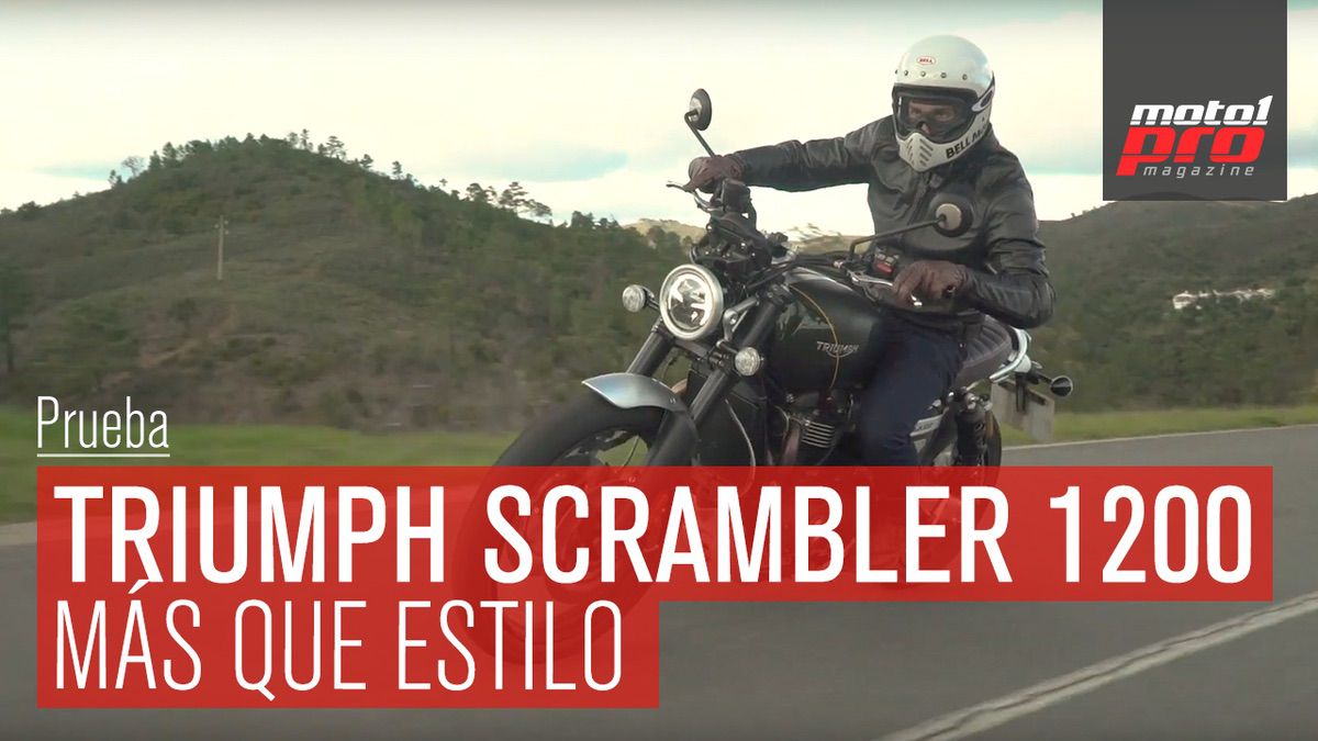 Video Triumph Scrambler 1200