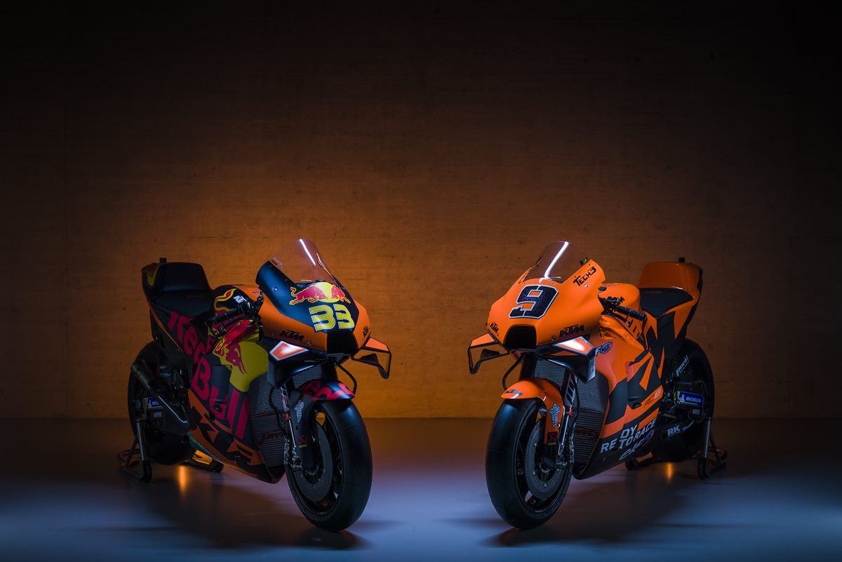 Presentación de los equipos KTM Factory Racing MotoGP 2021