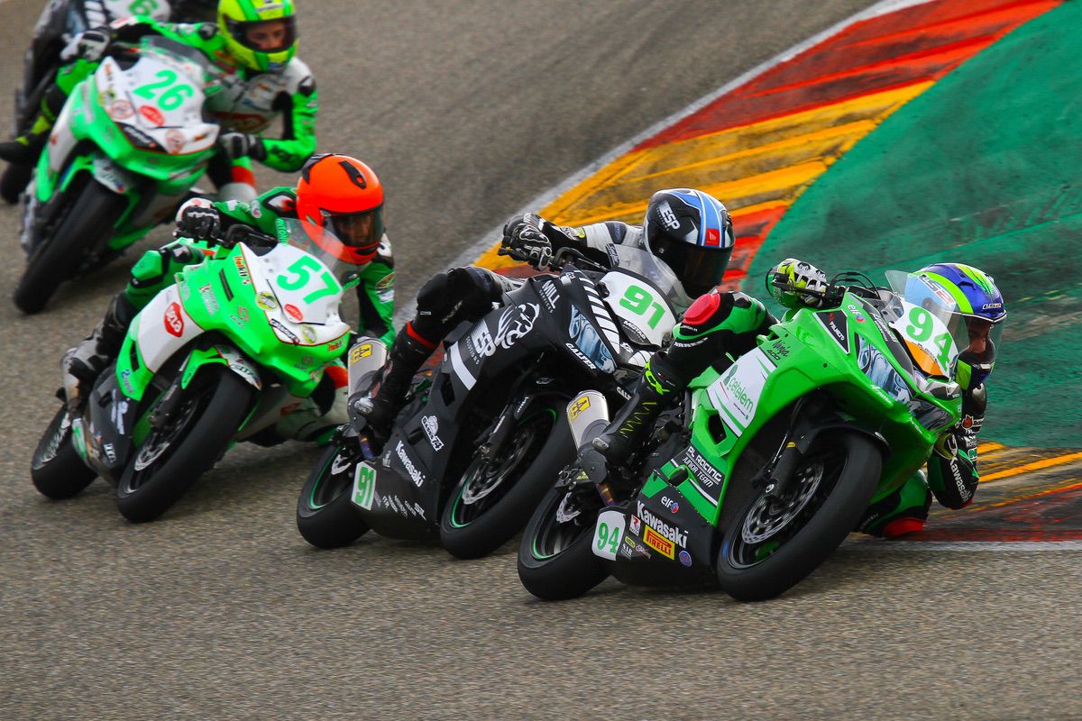 Fin de semana de trabajo intenso para el Kawasaki Palmeto PL Racing Team
