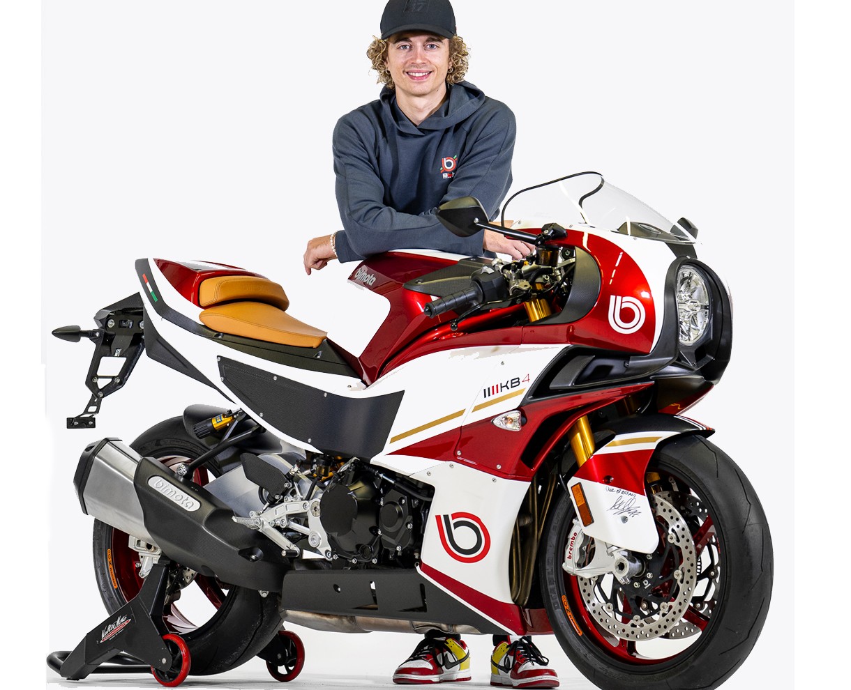 Bimota KB4 Signature BbKRT: ¡firmada por Lowes y Bassani!