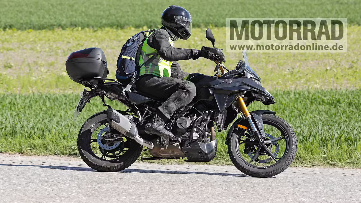 La futura BMW F 450 GS: ¡pillada la mini GS para el A2!