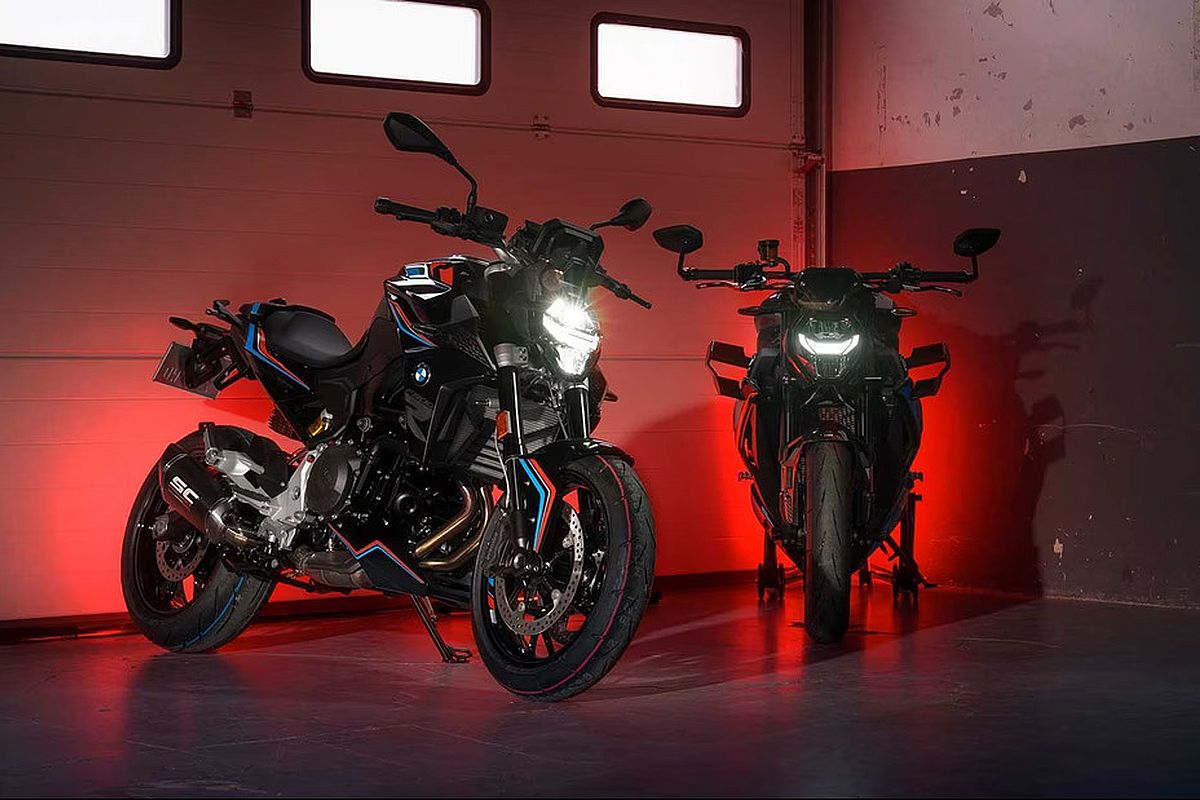 BMW F 900 R y F 900 XR Sport Edition: exclusivo look M