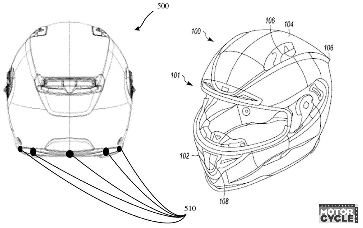 GoPro patenta un casco de moto con IA GoPro patenta un casco de moto con IA