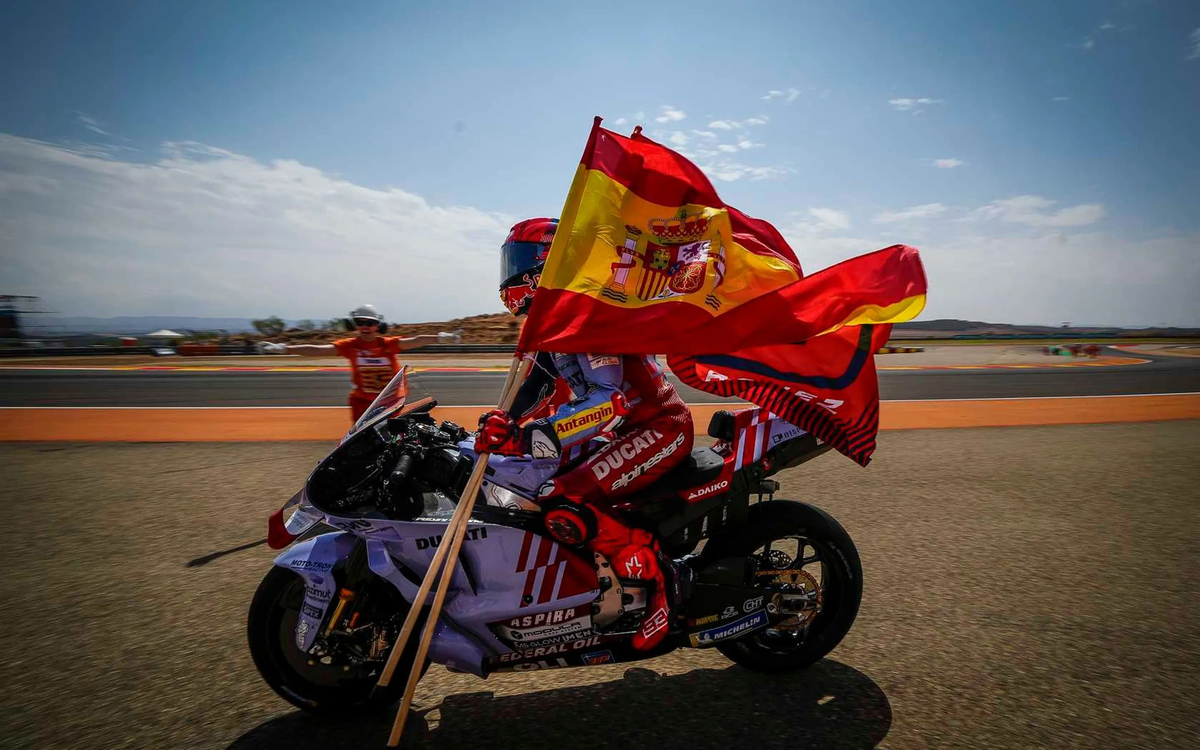 ¡Disfruta en vivo del GP de Aragón de MotoGP en MotorLand!