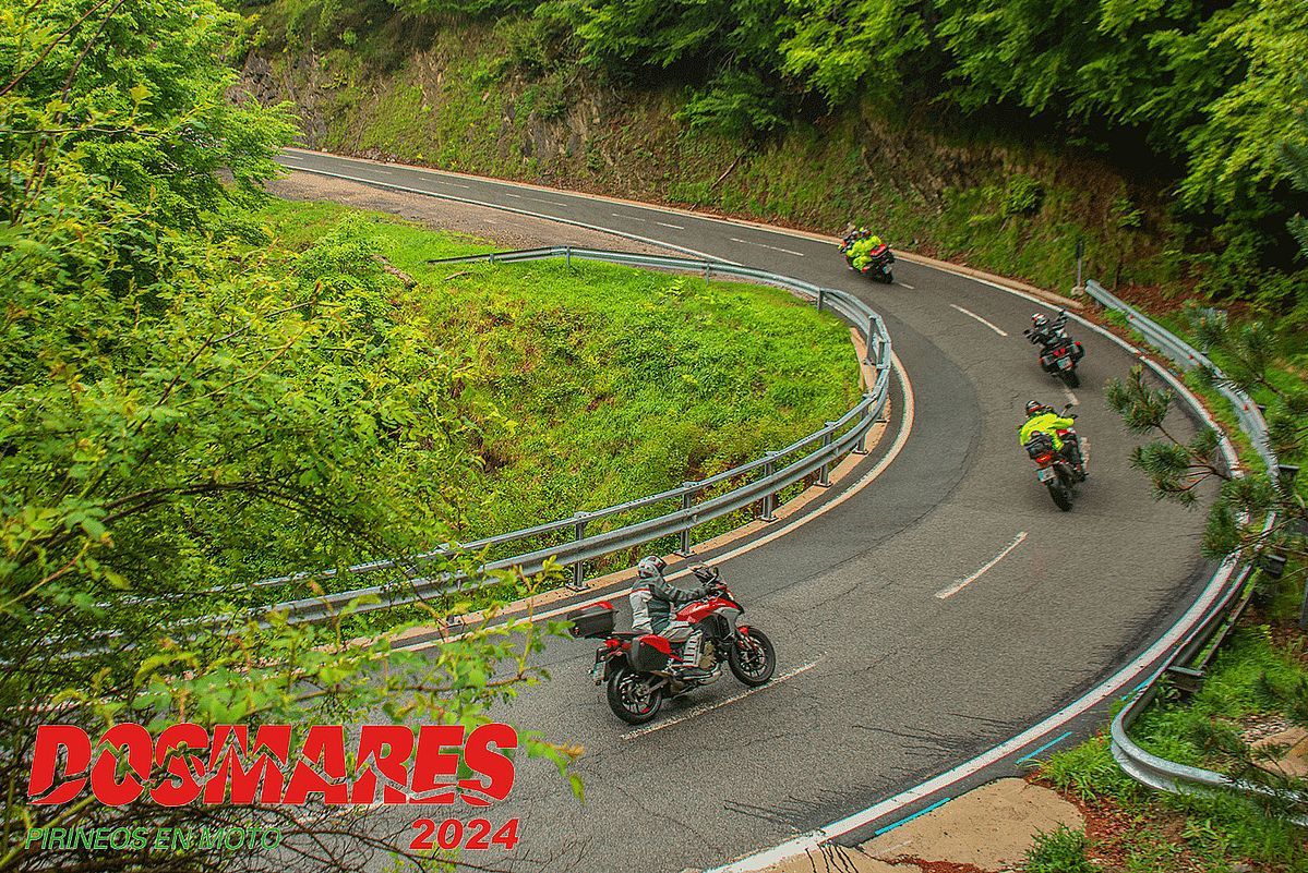 Ducati DosMares 2024 Pirineos en Moto: ¡apúntate ya!