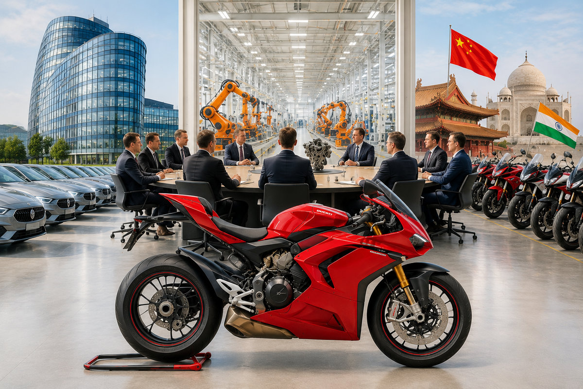 ¿Ducati a la venta? Los gigantes de China e India podrían comprarla