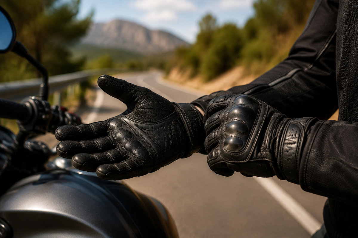 Confirmado DGT: obligatorio usar guantes (y calzado cerrado) en moto