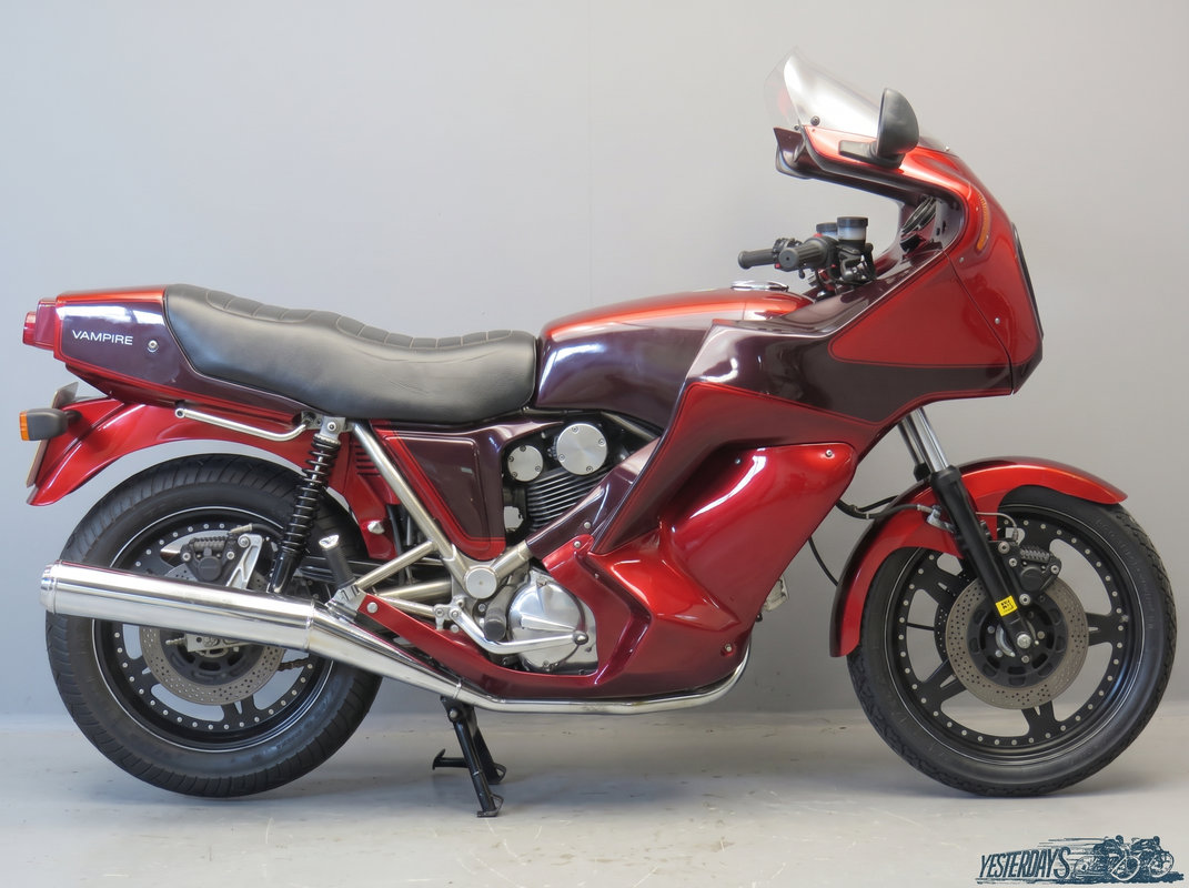 Moto de ensueño: Hesketh Vampire, herencia de la F1 Moto de ensueño: Hesketh Vampire, herencia de la F1