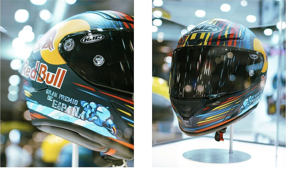 Casco HJC Red Bull Jerez: Lleva el GP de España en tu cabeza
