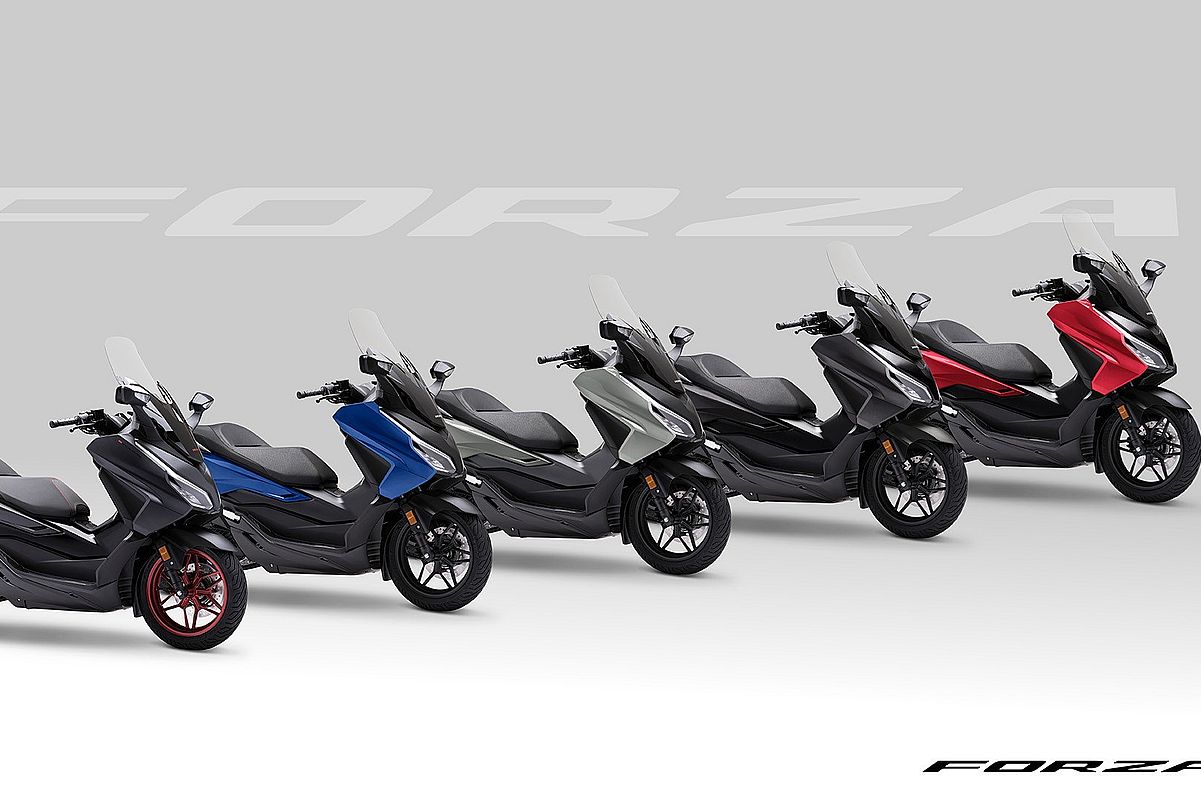 Así son los nuevos Honda ADV350 y Forza 350/125 para 2024