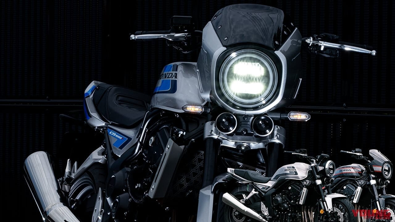 Honda CB1000F: nueva versión negra, plata y roja con cupolino