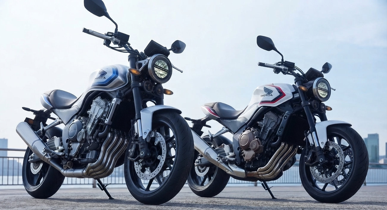 La Honda CB400 Super Four E-Clutch arrasa en Japón