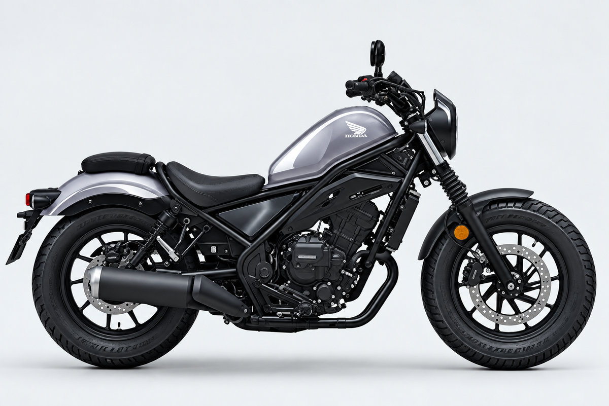 Honda revoluciona las Rebel 250 y 500 en China con embrague E-Clutch Honda revoluciona las Rebel 250 y 500 en China con embrague E-Clutch