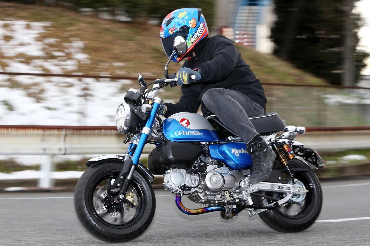 Moto de ensueño: Honda Monkey de aluminio