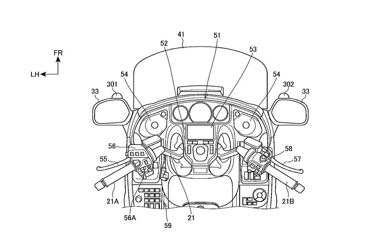 Honda patenta un parabrisas inteligente