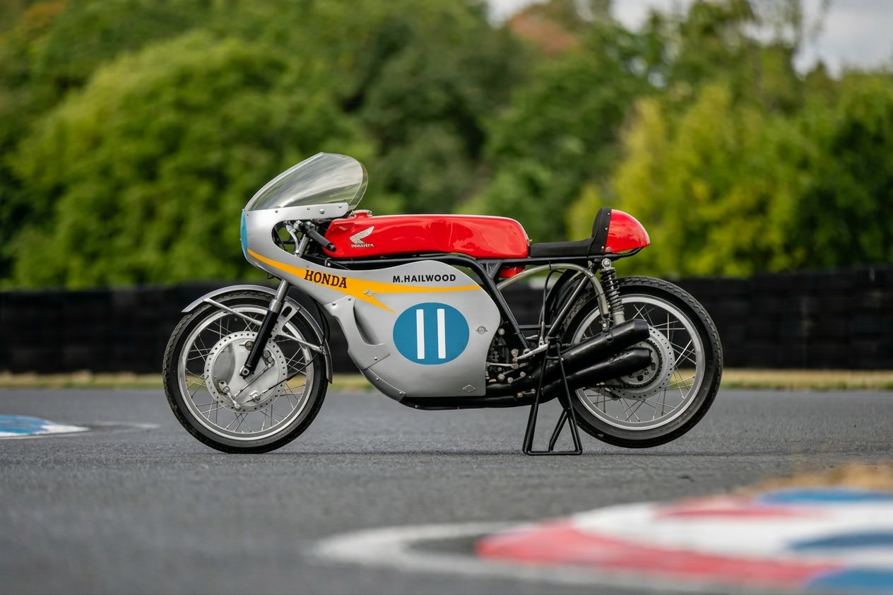 Moto de ensueño: Honda RC173 ex Mike Hailwood, la moto del millón Moto de ensueño: Honda RC173 ex Mike Hailwood, la moto del millón