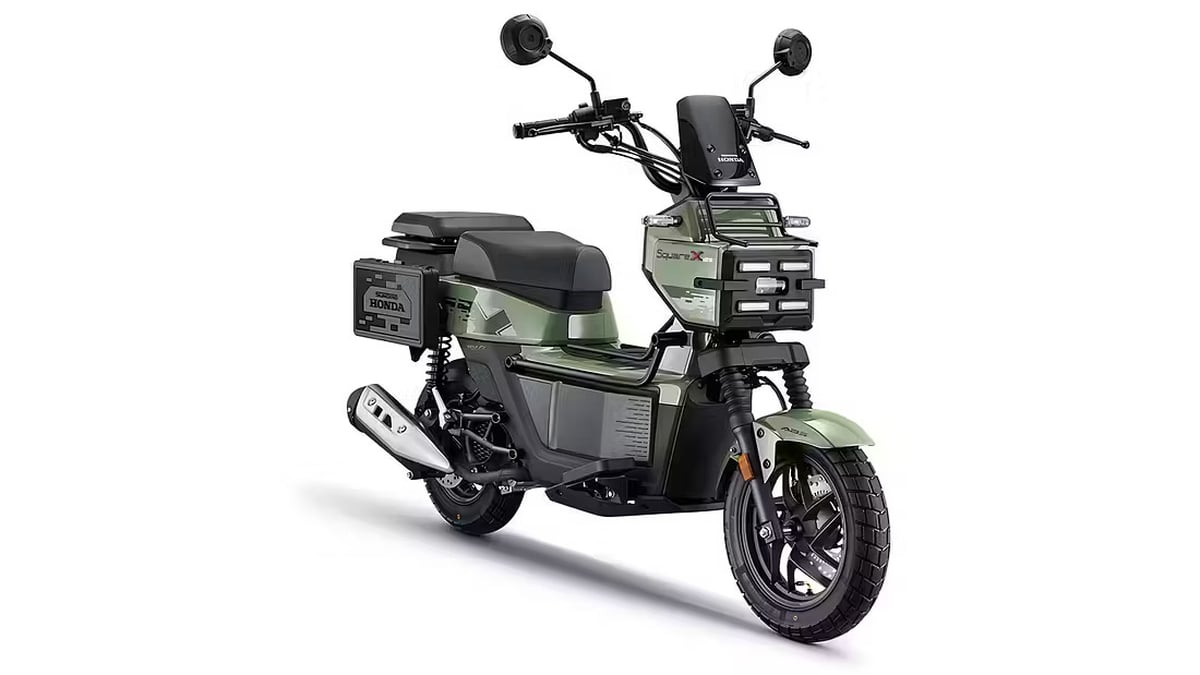 Honda Square X 125: scooter trail de carga por 1500 euros