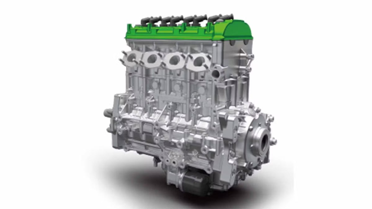 Motores Kawasaki: 6 cilindros turbo y V12 de 1360 CV... ¡altos vuelos!