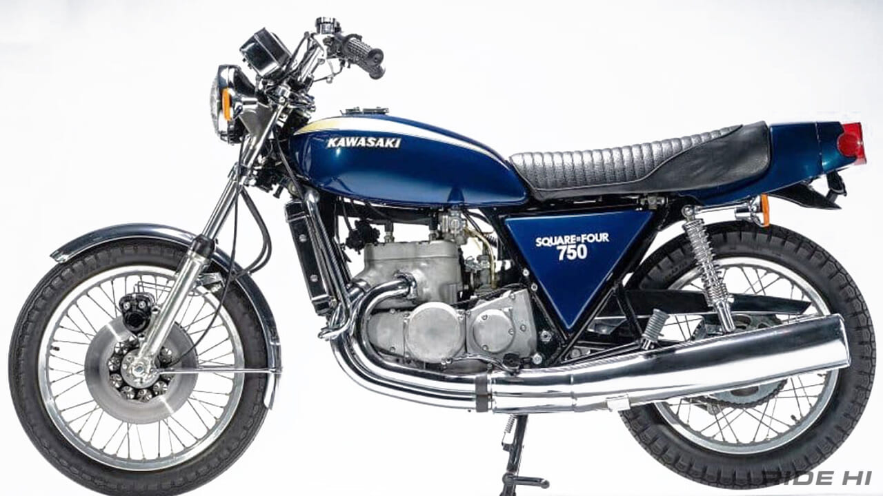 Kawasaki 750 Square Four: 2T y 4 cilindros ¡la bomba que no estalló!