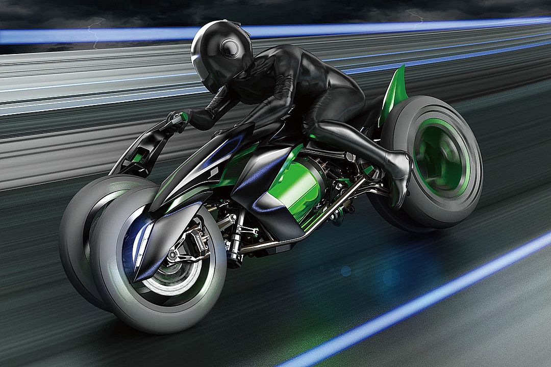 ¿Presentará Kawasaki este año su moto eléctrica grande?