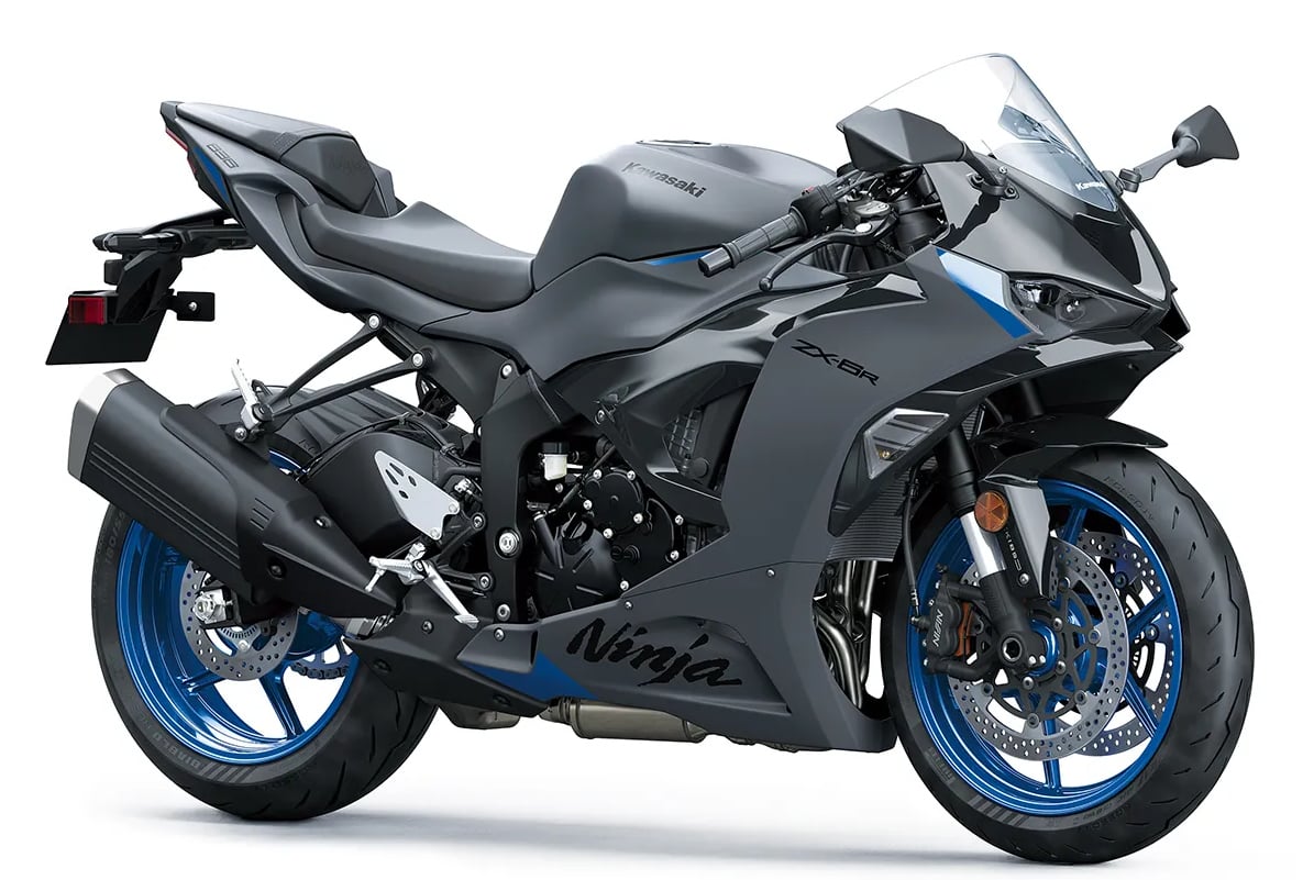 Kawasaki Ninja ZX-6R 2026: nuevos colores y comandos de voz