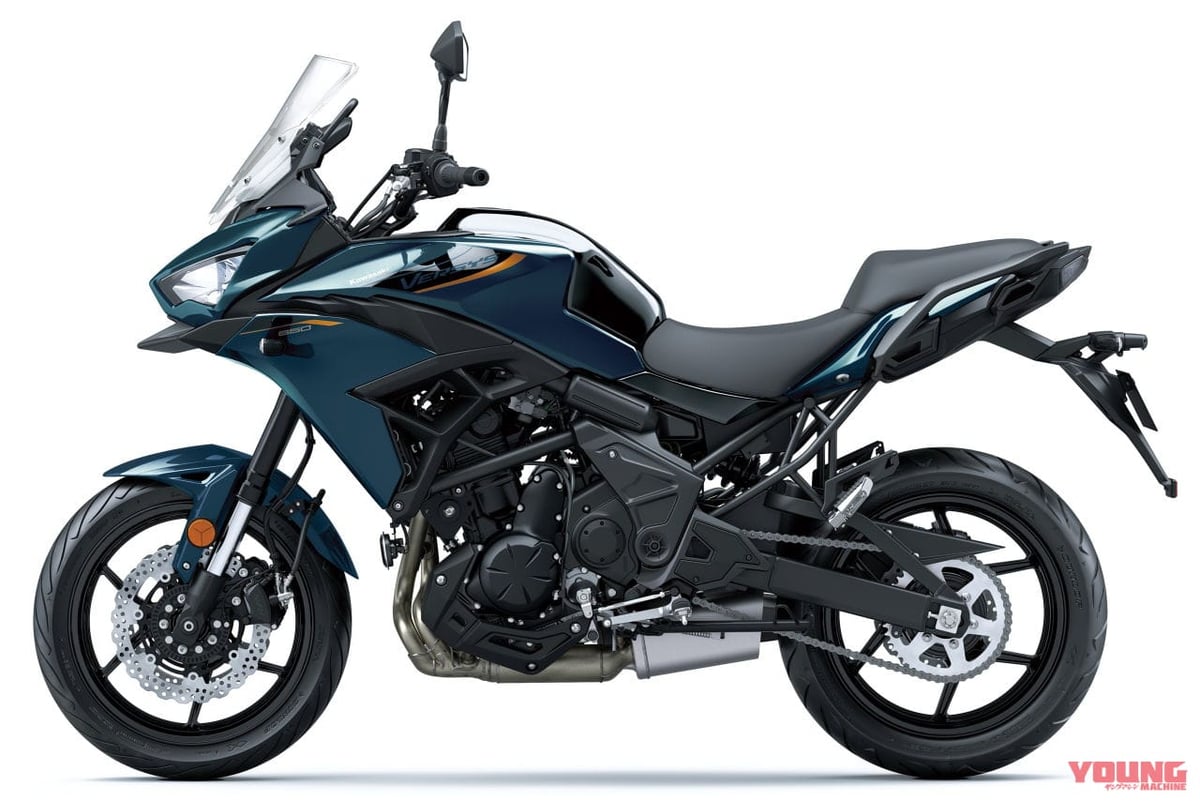 Así es la Kawasaki Versys 650 2026: nuevo color y más conectividad