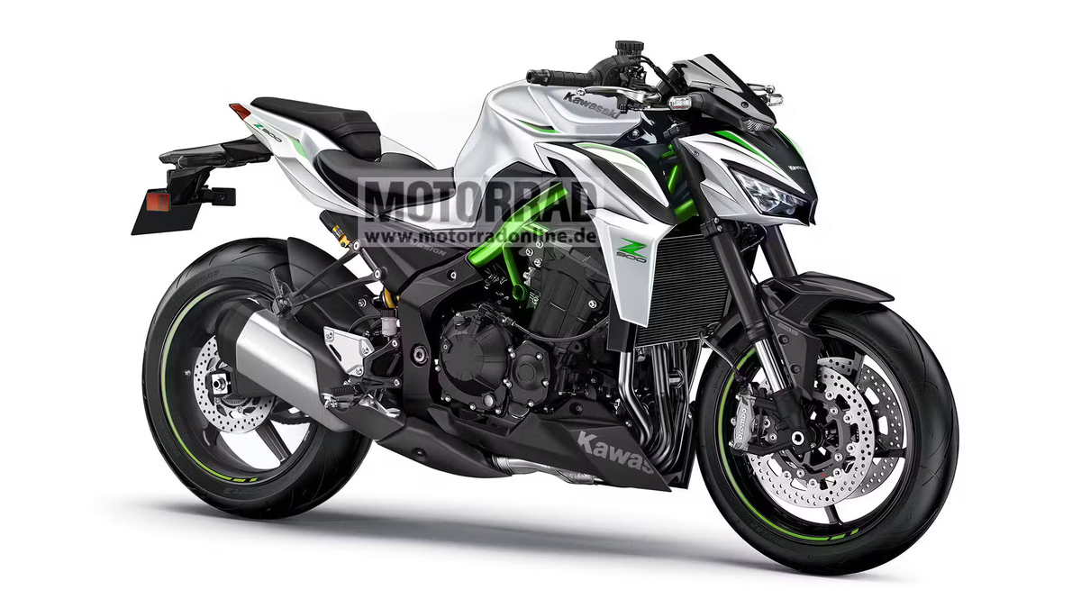 Kawasaki Z1100 2026: con 136 CV y chasis de aluminio