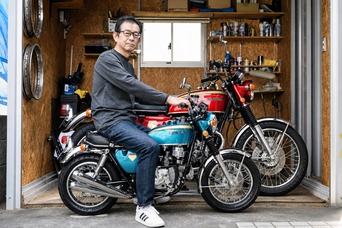 ¿Es una Honda Monkey? Mini réplica de la Honda CB750 Four 