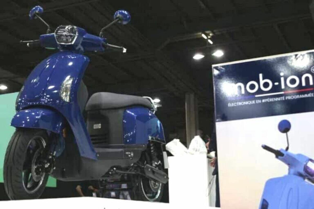 Mob-ion: el scooter de hidrógeno francés para 2023