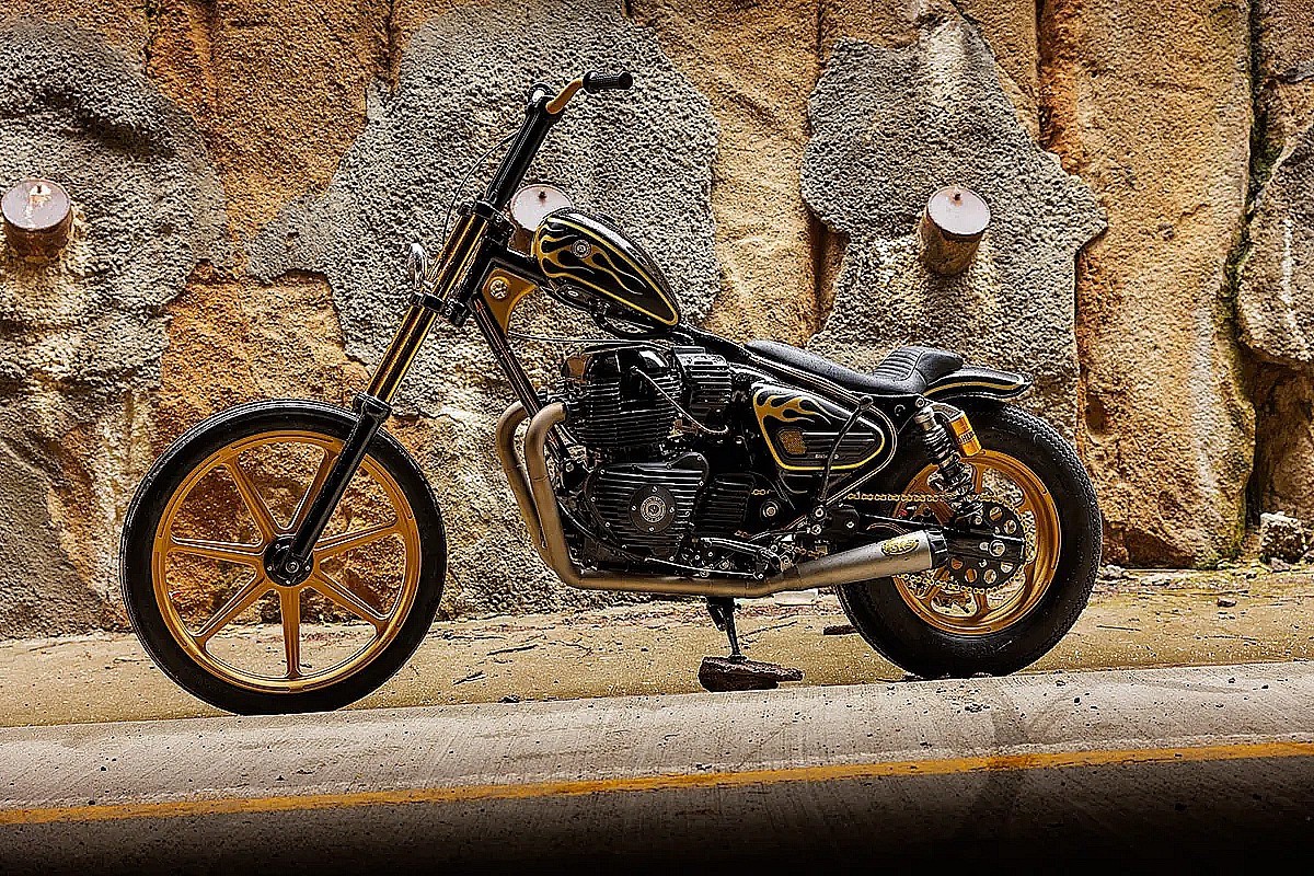Preparación: RSD x Royal Enfield Super Meteor 650 Chopper