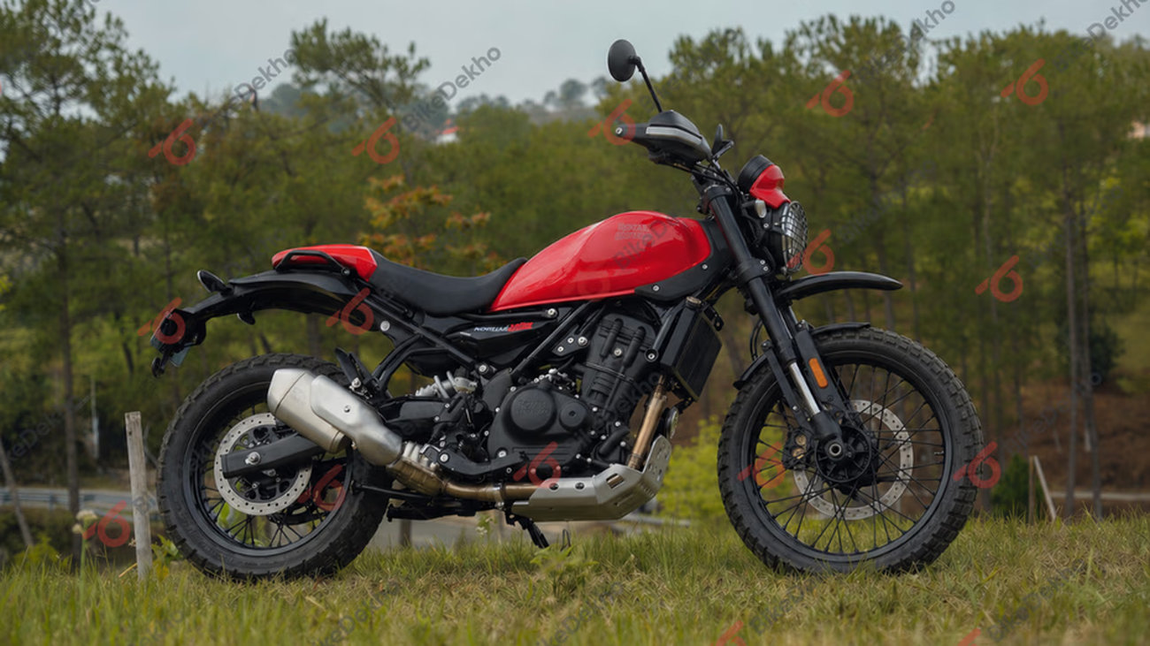 Royal Enfield Scram 450: scrambler campera basada en la Guerrilla 450