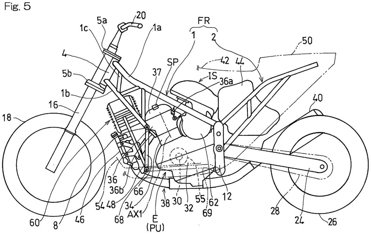 La próxima moto híbrida de Kawasaki... ¿será un scooter?