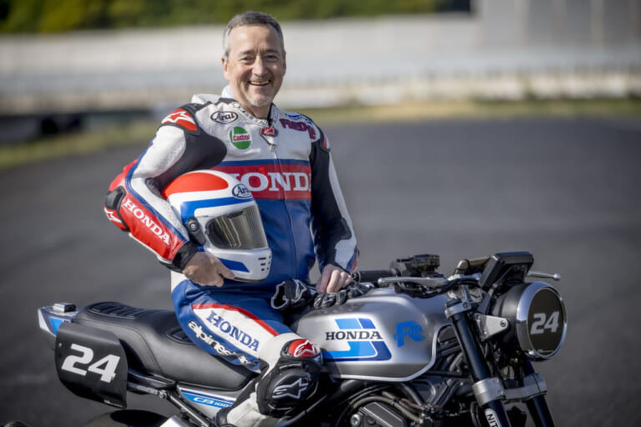 ¡Freddie Spencer ha corrido con una Honda CB1000F! 