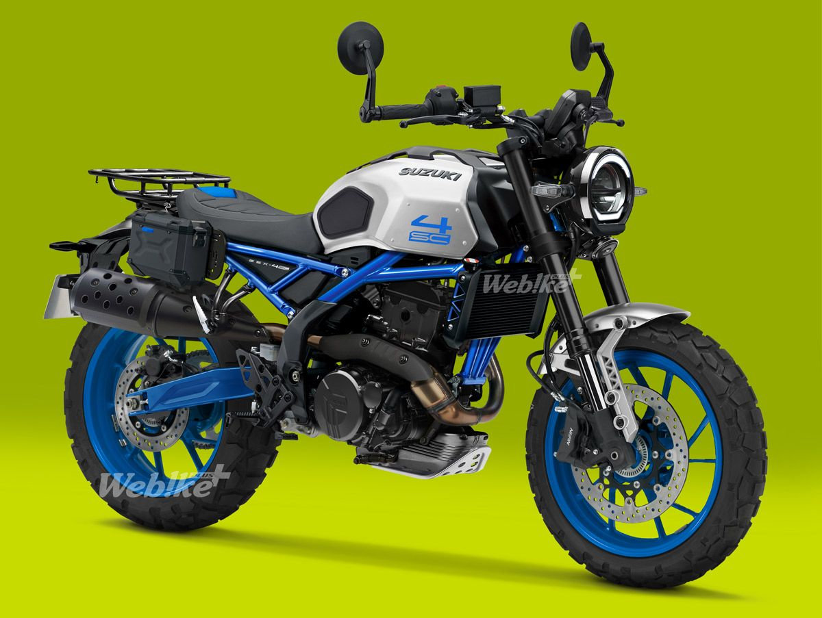 Suzuki Scrambler 400: ¿la rival de la Honda CL500? Suzuki Scrambler 400: ¿la rival de la Honda CL500?