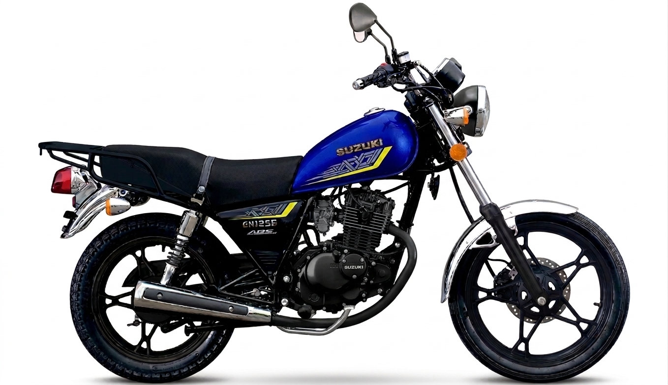 Suzuki GN125 ABS: la indestructible moto sin carnet por 1600 euros Suzuki GN125 ABS: la indestructible moto sin carnet por 1600 euros