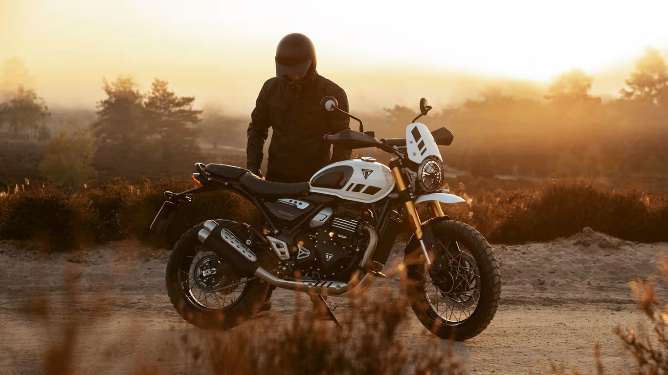 Nueva Triumph Scrambler 400 XC: ¿solo para India?
