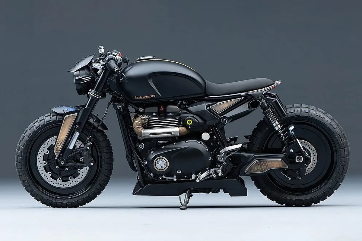 Moto de ensueño: Triumph Speed Twin 1200 by Shibuya Garage