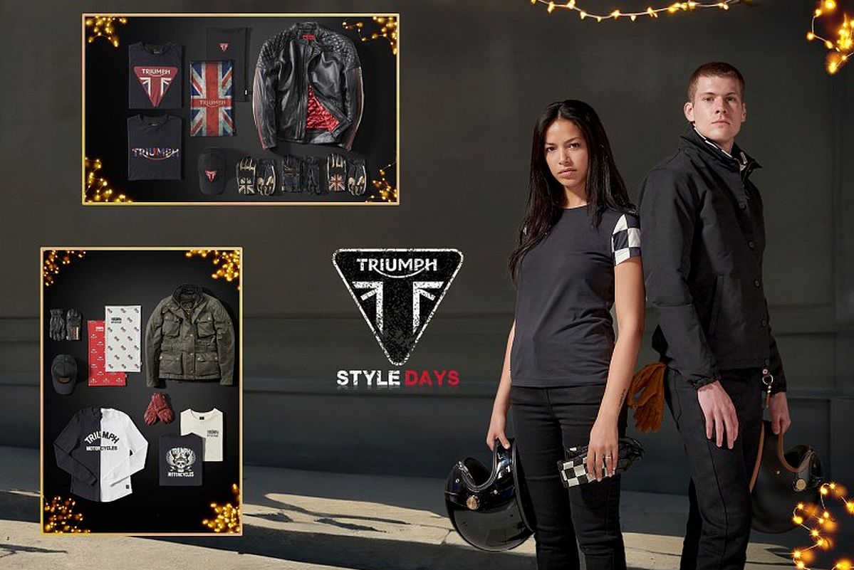 Triumph Style Days: cheque regalo de 50 euros Triumph Style Days: cheque regalo de 50 euros